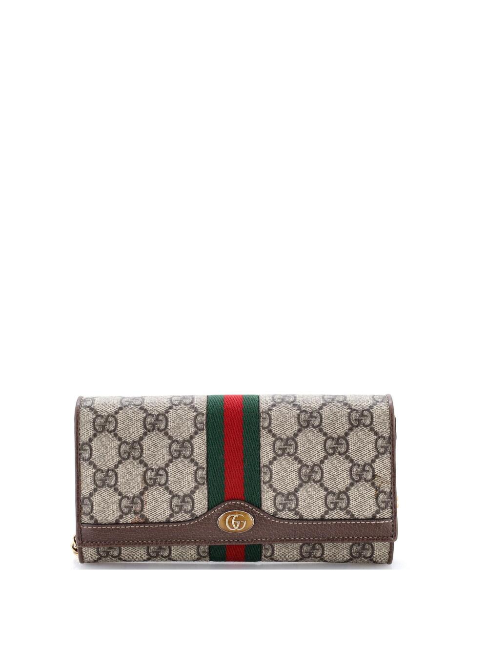 Gucci Ophidia Chain Wallet Gg Coated #296633G77B